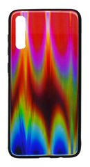 Накладка Carbon Gradient Hologram для Samsung A70/2019 ruby red