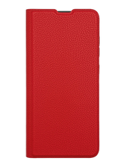 Чохол книжка FIBRA (рельєф) для Xiaomi Redmi Note 9 red