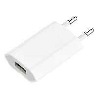 Мережевий зарядний пристрій Apple A1400 5W/1A A quality white (Original)