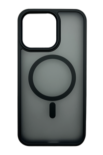 Чохол Fibra Metal Buttons with MagSafe для iPhone 15 Pro Max black