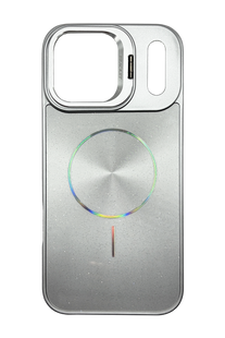 Накладка Shine MagSafe with holder для iPhone 17 Pro silver