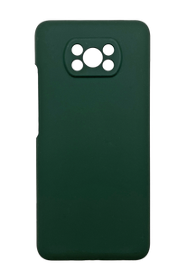 Силіконовий чохол Full Cover Lakshmi для Xiaomi Poco X3 NFC cyprus green (AAA) Full Camera без logo