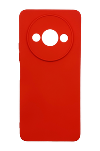 Силіконовий чохол Full Soft для Xiaomi Redmi A3 red Full Camera