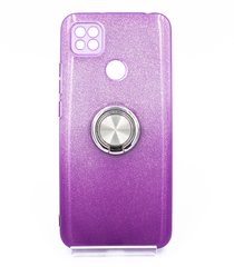 Силиконовый чехол SP Shine для Xiaomi Redmi 9C violet ring for magnet