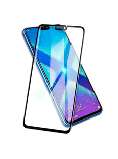 Захисне 10D скло Full Glue для Huawei Honor 8X /9+/Y9 2019 black SP