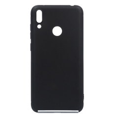 Силиконовый чехол Soft Feel для Huawei Y7-2019 black
