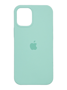 Силіконовий чохол Full Cover для iPhone 12 mini mint (light cyan)