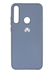 Силиконовый чехол Full Cover для Huawei Y6p 2020 lavander grey