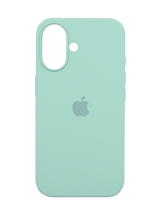 Силіконовий чохол Full Cover для iPhone 16 Plus turquoise