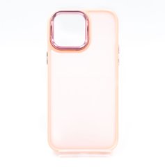 Силіконовий чохол Color Bumper для iPhone 14 Pro Max pink