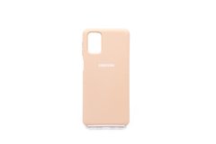 Силиконовый чехол Full Cover для Samsung M31S pink sand
