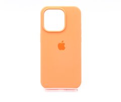 Силіконовий чохол Full Cover для iPhone 15 Pro pink citrus
