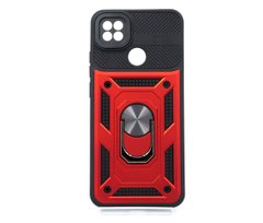 Чохол SP Serge Ring for Magnet для Xiaomi Redmi 9C red протиударний Full Camera