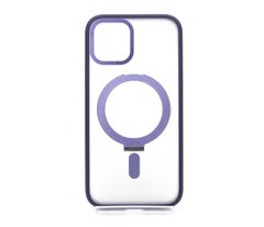 Чохол Bamper case MagSafe Stand для iPhone 12/12 Pro violet