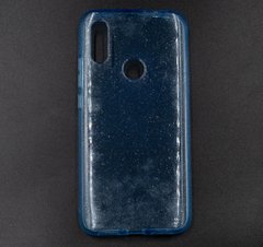 Силиконовый чехол Glossy Shine для Xiaomi Redmi 7 blue