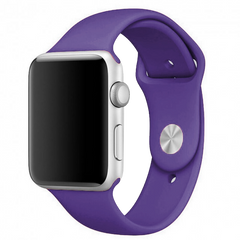Силіконовий ремінець для Apple Watch Sport Band 38-40mm (S/M & M/L) 3pcs purple