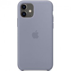 Силіконовий чохол для Apple iPhone 11 original lavender gray