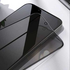 Защитное стекло Privacy Glass (анти-шпион) для iPhone 13 Pro Max (6.7) тех.пак. black