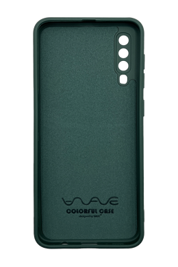 Силиконовый чехол WAVE Colorful для Samsung A30S/A50 forest green (TPU)