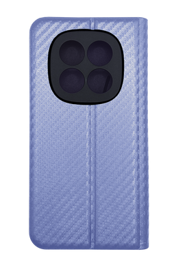 Чохол книжка Flip Cover "Carbon" для Xiaomi Redmi Note 15 Pro 4G lavander