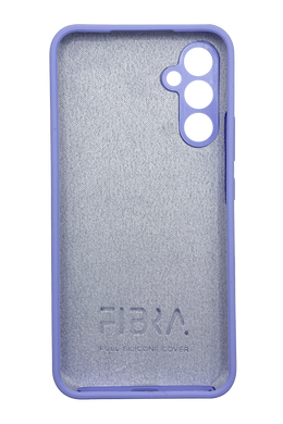 Силіконовий чохол Fibra для Samsung A34 light purple Full Camera