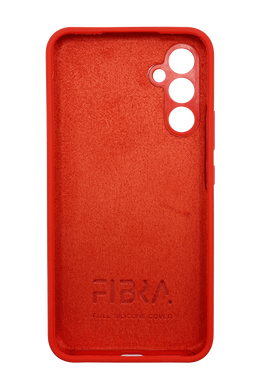 Силіконовий чохол Fibra для Samsung A34 red Full Camera