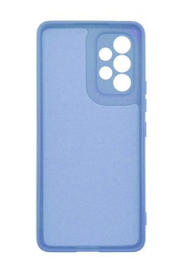 Силіконовий чохол Full Soft для Samsung A33 5G lilac blue Full Camera