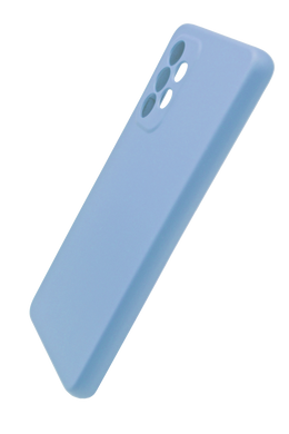 Силіконовий чохол Full Soft для Samsung A33 5G lilac blue Full Camera