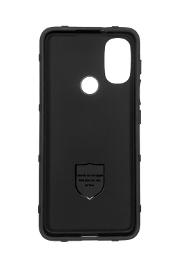 Силіконовий чохол Anomaly Rugged Shield для Motorola Moto E20 black