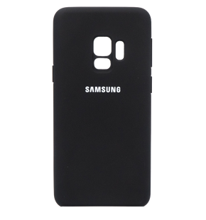 Силиконовый чехол Full Cover для Samsung S9+ black