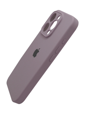 Силіконовий чохол Full Cover для iPhone 16 Pro Max lilac pride Full Camera