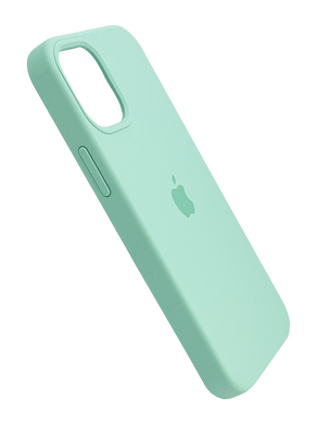 Силіконовий чохол Full Cover для iPhone 12 mini mint (light cyan)