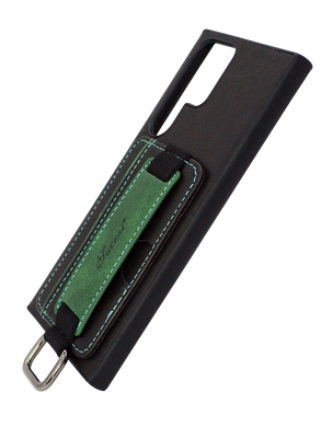 Чохол шкіра Wallet case and straps для Samsung S23 Ultra black