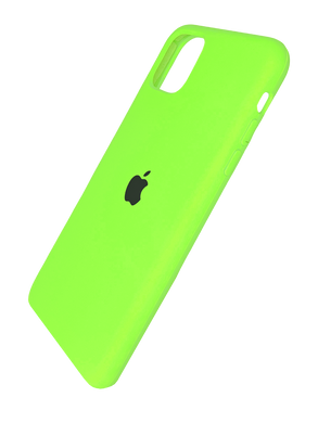 Силіконовий чохол Full Cover для iPhone 11 Pro Max neon green