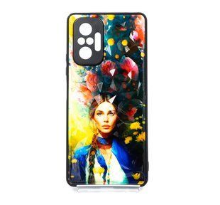 TPU+PC чехол Prisma Ladies для Xiaomi Redmi Note 10 Pro/10 Pro Max peonies Full Camera