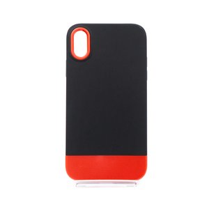 Чохол TPU+PC Bichromatic для iPhone XR black/red