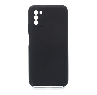 Силіконовий чохол Full Cover SP для Xiaomi Poco M3 black