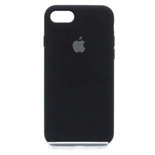 Силіконовий чохол Full Cover для iPhone 7/8 black