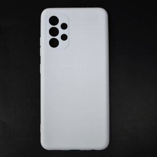 Силіконовий чохол Full Cover для Samsung A32 4G white Full Camera