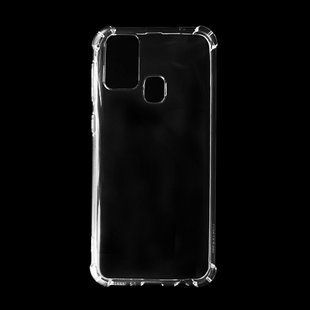 Силиконовый чехол Clear для Samsung M31 clear с усиленными углами