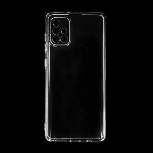 TPU чохол Clear для Samsung A71 transparent 1.5mm Epic Full Camera