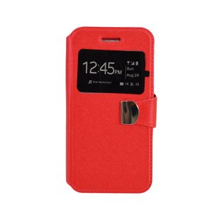 Универсальный чехол книжка L_case 3.5" red