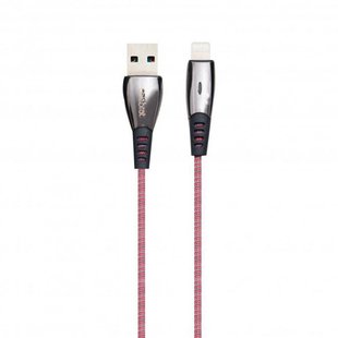 USB кабель Celebrat CB-12 Lightning red