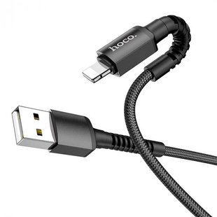 USB кабель Hoco X71 Lightning QC 2.4A/1m black