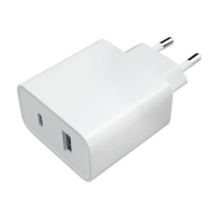 Зарядное устройство Xiaomi 33W Type C+USB (BHR4996GL) white