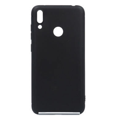 Силіконовий чохол Soft Feel для Huawei Y7-2019 black