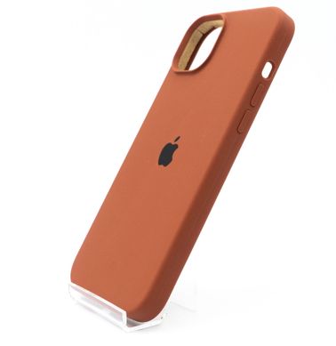 Силіконовий чохол Full Cover для iPhone 14 Plus milk chocolate