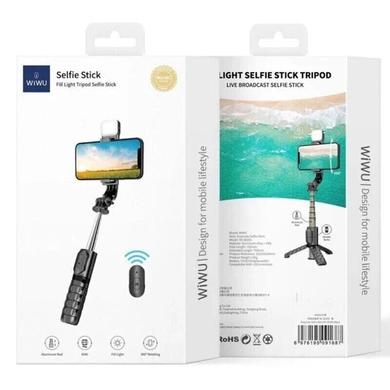 Монопод для селфи WIWU Selfie Stick Wi-SE002 black