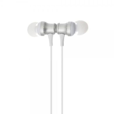 Bluetooth стерео гарнітура DeepBass D-22 white/silver