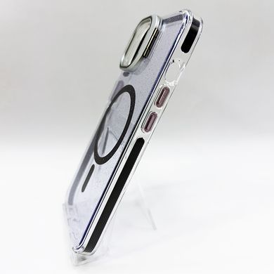 Чехол Fibra Star Shine with MagSafe для iPhone 13/14 clear purple
